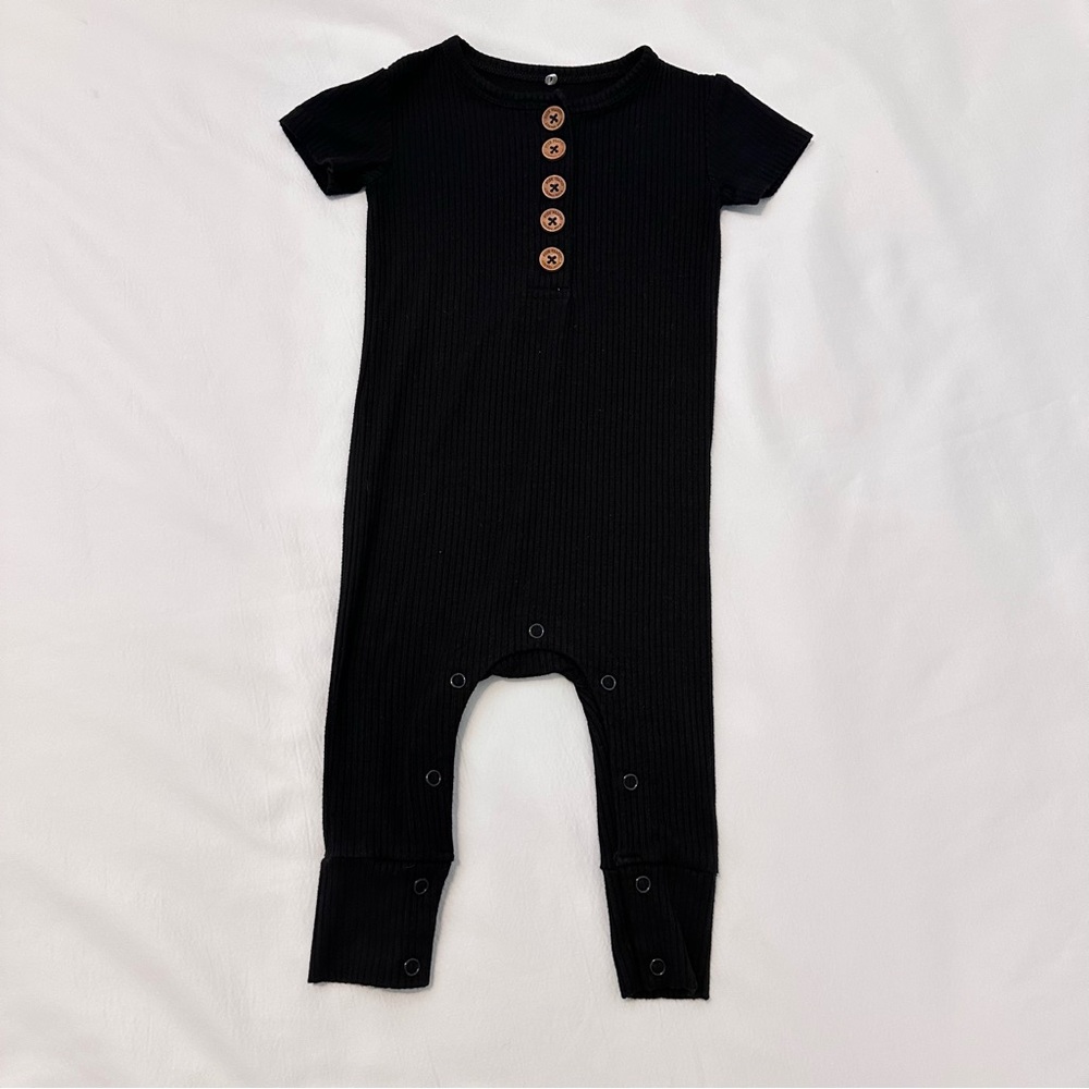 Posh Peanut Baby Ribbed Romper